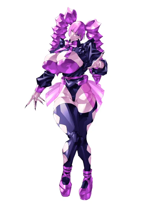 今日も怪異ゲーの立ち絵をアップ コイツはメリーさん! 捨てられたラブドールだぞ