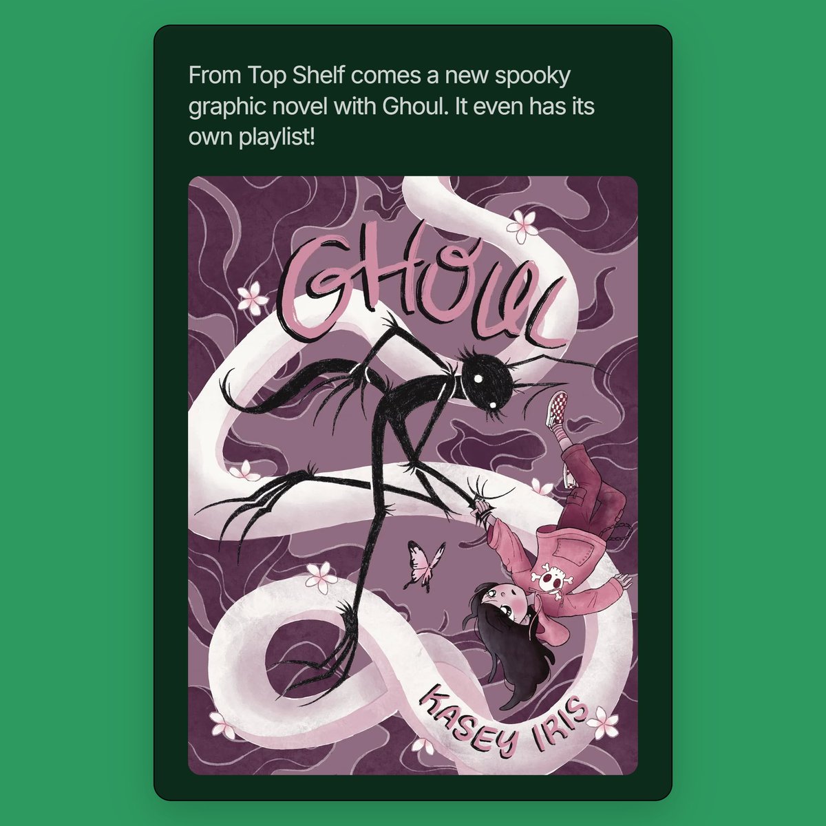 Top Shelf Takes a Gothic Twist on the Imaginary Friend with Ghoul 👻

comics.3millionyears.co.uk/i/187633022/to…
