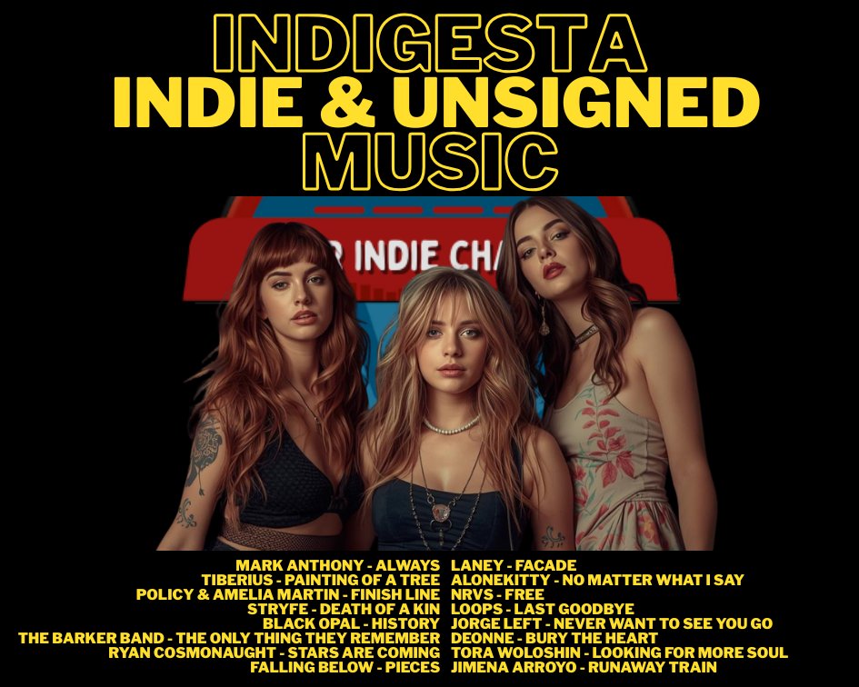 catorwebradio's tweet image. #NowPlaying #Indigesta
#MarkAnthony
#Tiberius
@MPolicy1
#StryfeBand via @wormholedeath
@Blackopal_band
@TheBarkerBand
#RyanCosmonaught
@fallingbelow_uk
#Facade
#AloneKitty
@nrvsworld
#Loops
@jorgeleft_music
#Deonne
#ToraWoloshin
@IAmJimenaArroyo