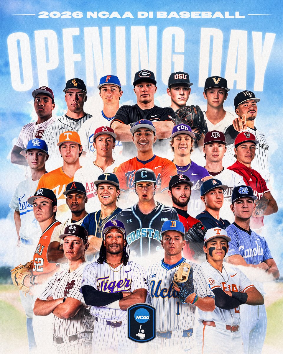 NCAABaseball's tweet image. Let's play ball! ⚾️👏

🎟️ on.ncaa.com/mens-college-w…

#NCAABaseball