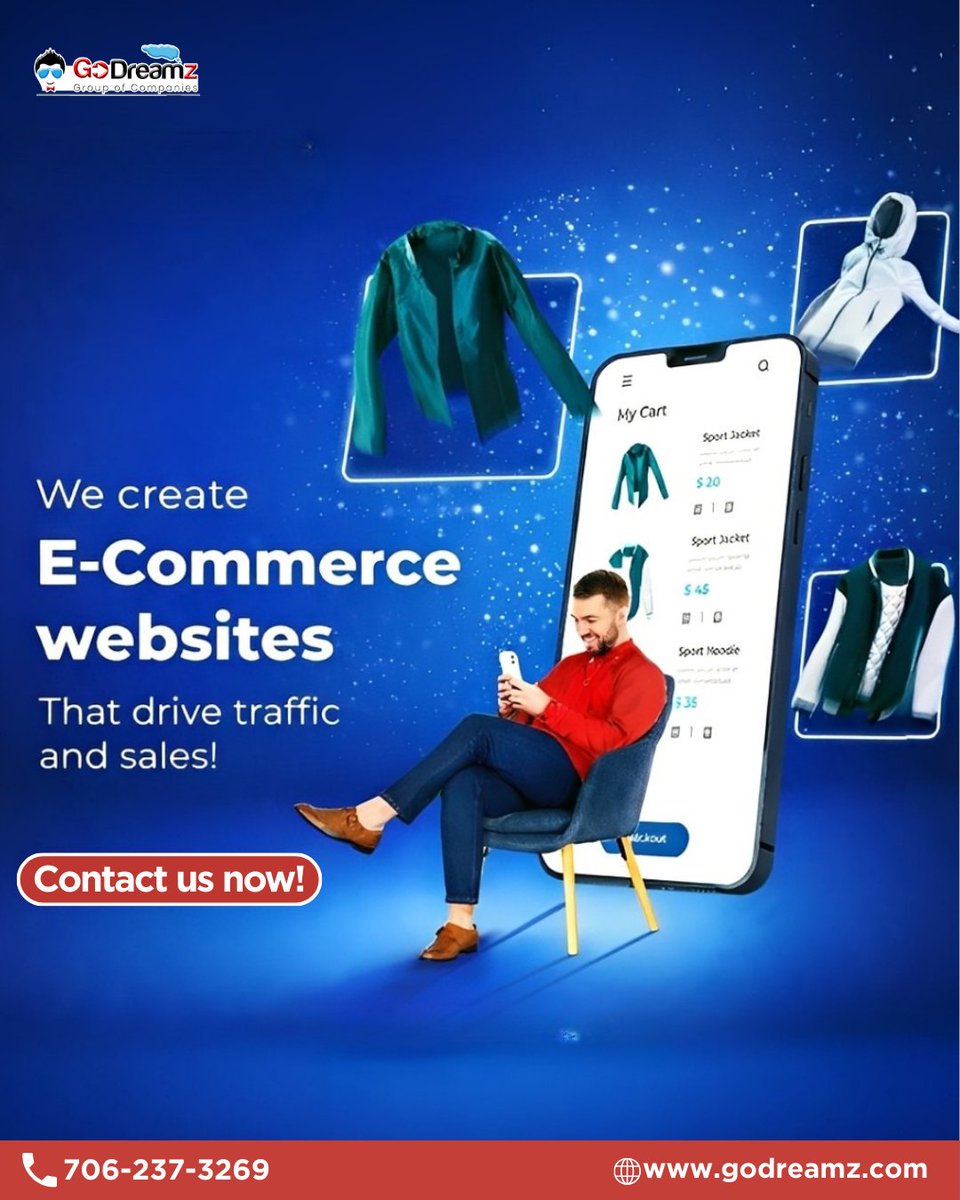 Your customers are shopping online — the only question is, are they shopping with you?

An e-commerce website isn’t just a digital catalog. It’s your 24/7 salesperson, your brand experience, and your revenue engine — all in one.