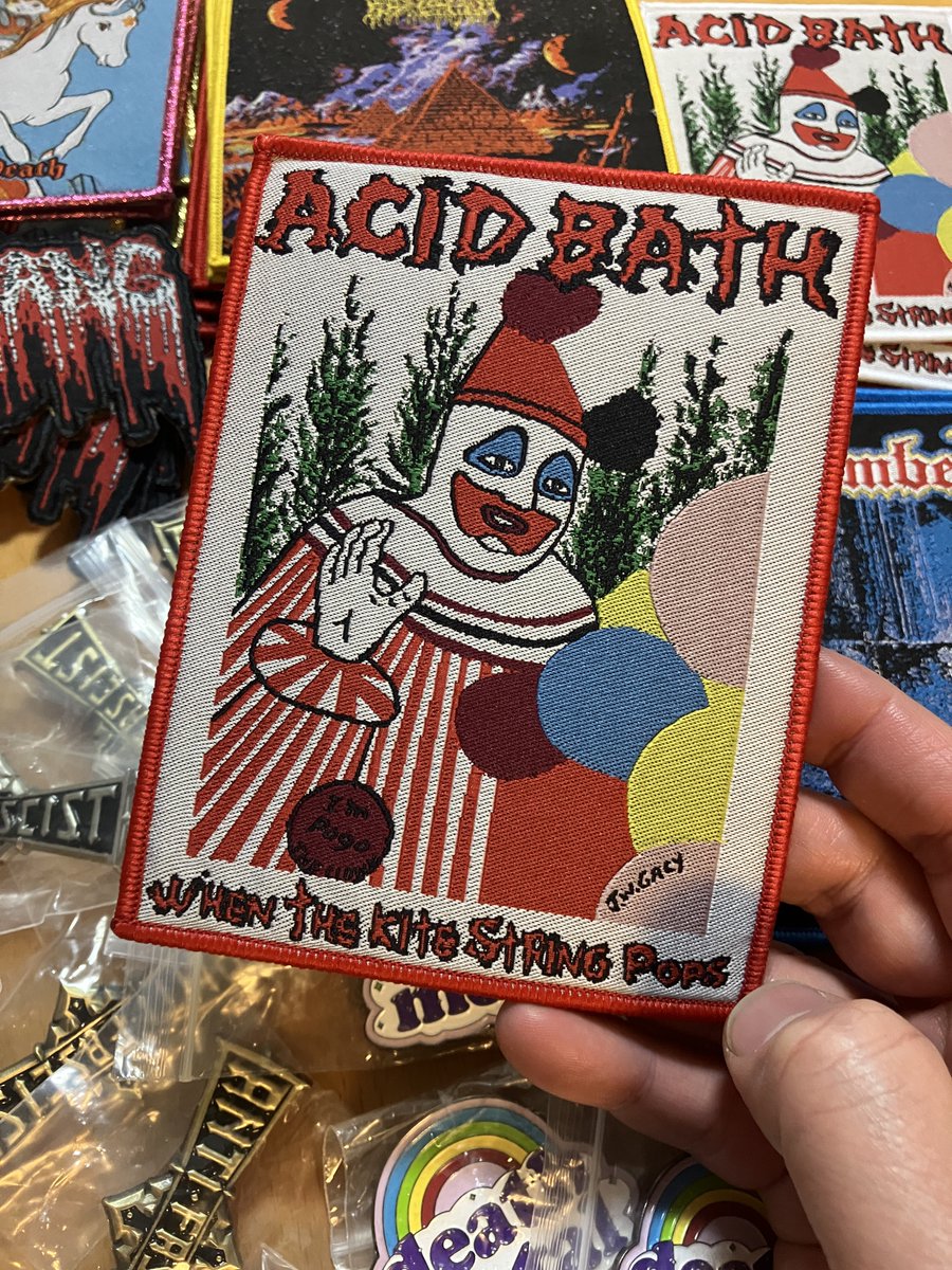 deathonmetal's tweet photo. 新入荷
これは来週からのツアーで売ります。 https://t.co/Judg5EXu1Q