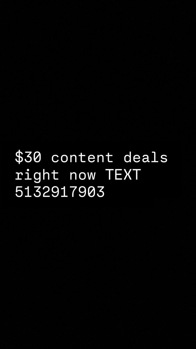 NyUnique06's tweet photo. Again text 5132917903 https://t.co/SP4bpB1IGV