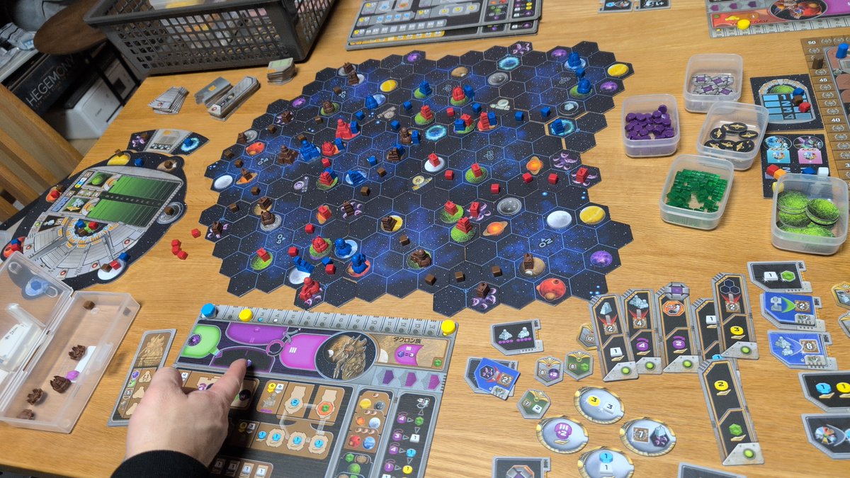 fwtmp's tweet image. Played #GaiaProject on 2026-02-13 with 3 players, winning score: 211 #bgstats