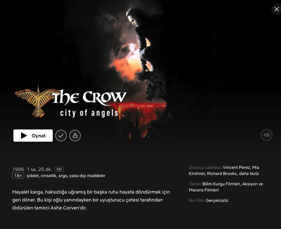 Haydiiii...
Serinin en iyisi Netflikşe gelmiş.