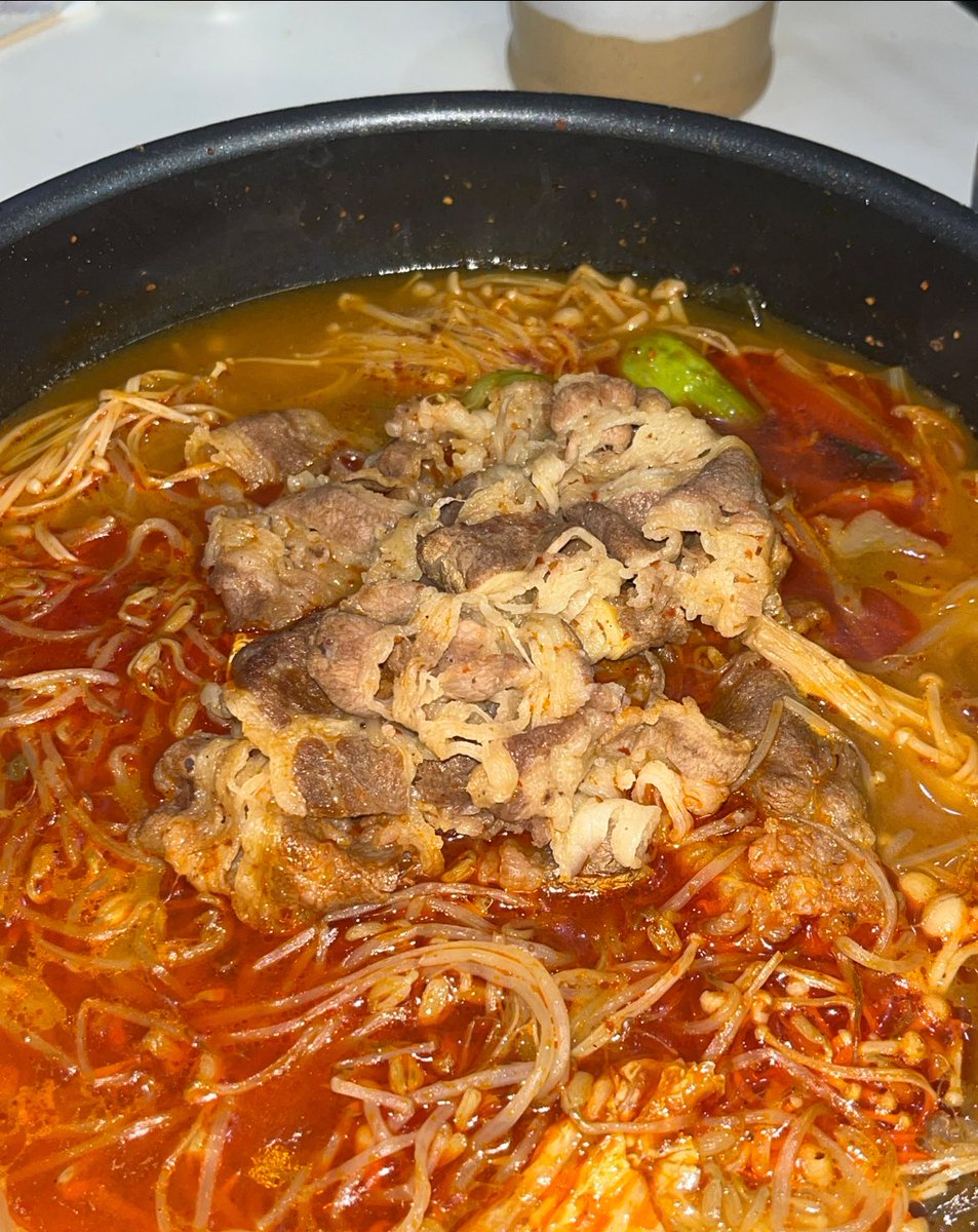 훠궈를 직접 만들어봣어요╭( ･ㅂ･)و ̑̑