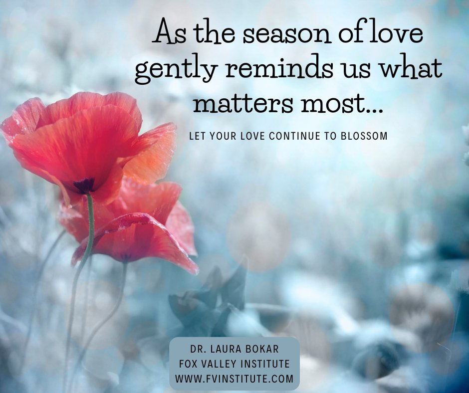 FoxValleyIn's tweet photo. This year, choose one intentional act that nurtures the heart of someone you care about. A simple word, thoughtful note, or quiet moment together can deepen a relationship more than you realize. https://t.co/E47JtSJIUV