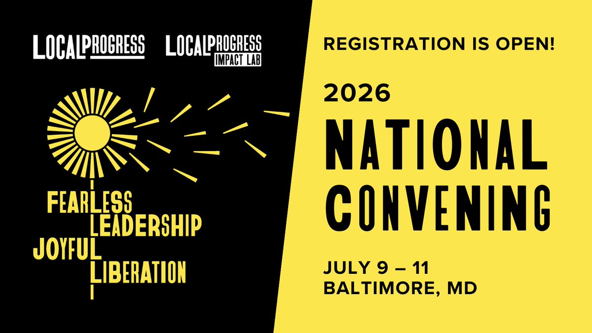 Local Progress tweet media