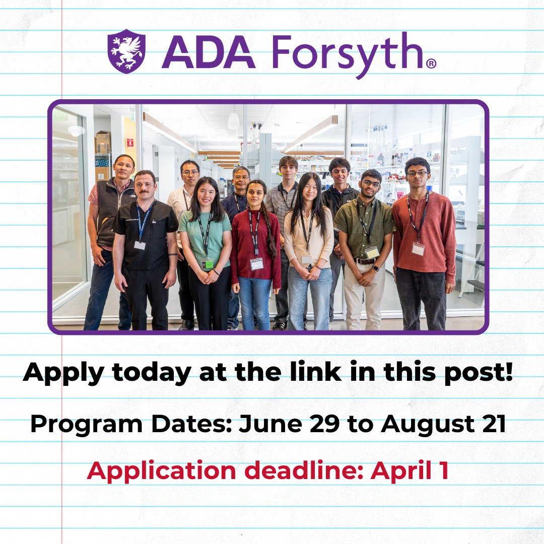 The ADA Forsyth Institute tweet media