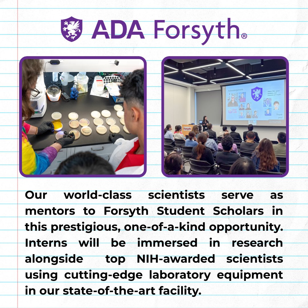 The ADA Forsyth Institute tweet media