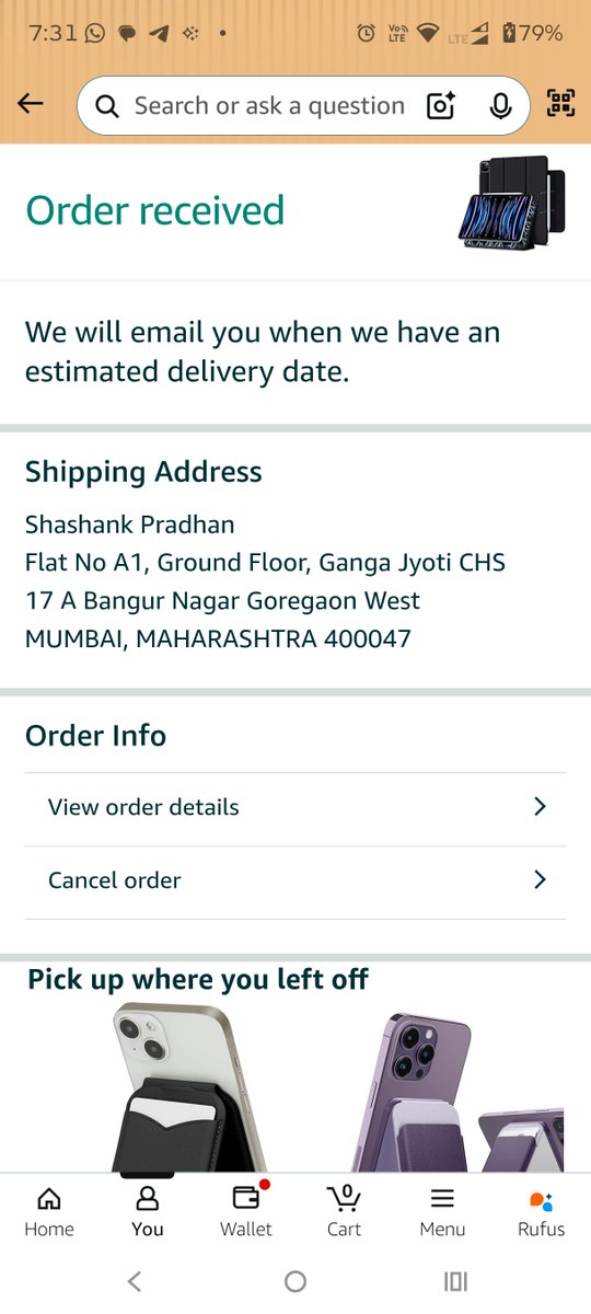 ICEx_PRO's tweet photo. @amazonIN  Amazon Customer Service Sucks. Doesn't allow speaking with Any Agent. First the Order Delivery is Stuck will send you a mail when we know status. 
Second Doesn't allow to Cancel.
Third The Bot keeps giving options which are irrelevant.
Fourth No way to contact anyone. https://t.co/XYLpqVrKF7