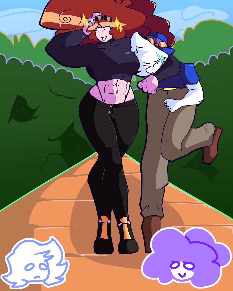 Evil and Scary forest ft. Cordelia and IronB
#art #oc