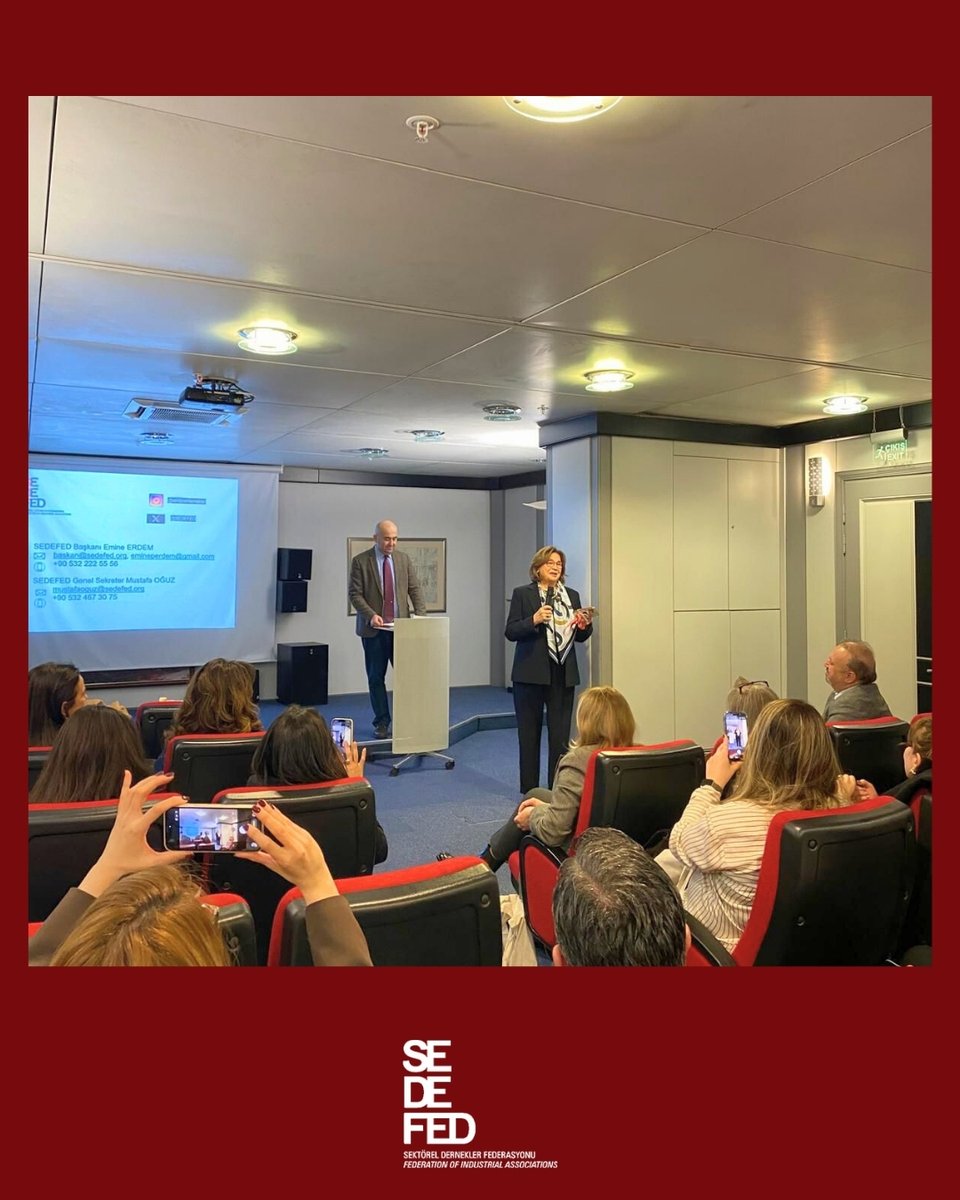 Sektörel Dernekler Federasyonu (SEDEFED) tweet media
