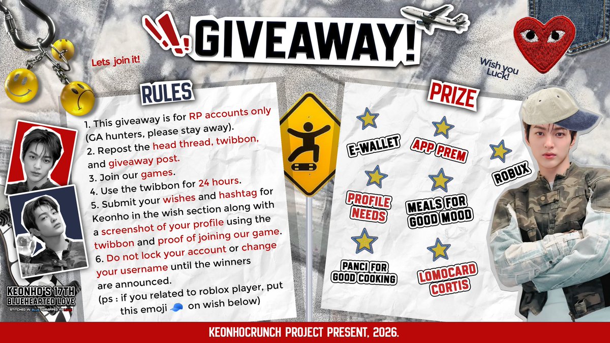 ᅠᅠ
( 🫧 ) A gentle countdown whispers like a sweet valentine. 𝗚𝗶𝘃𝗲𝗮𝘄𝗮𝘆 is here! Hidden gems wrapped in magic awaiting in cozy corners. Let's join in and play by the rules! You might be a lucky star! 
ᅠᅠ