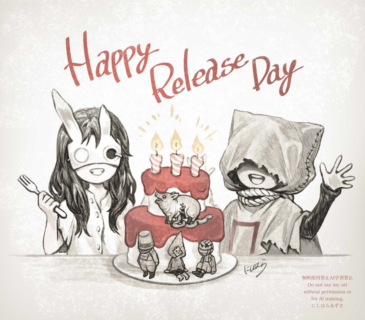 #REANIMAL #fanart 
祝！🎂