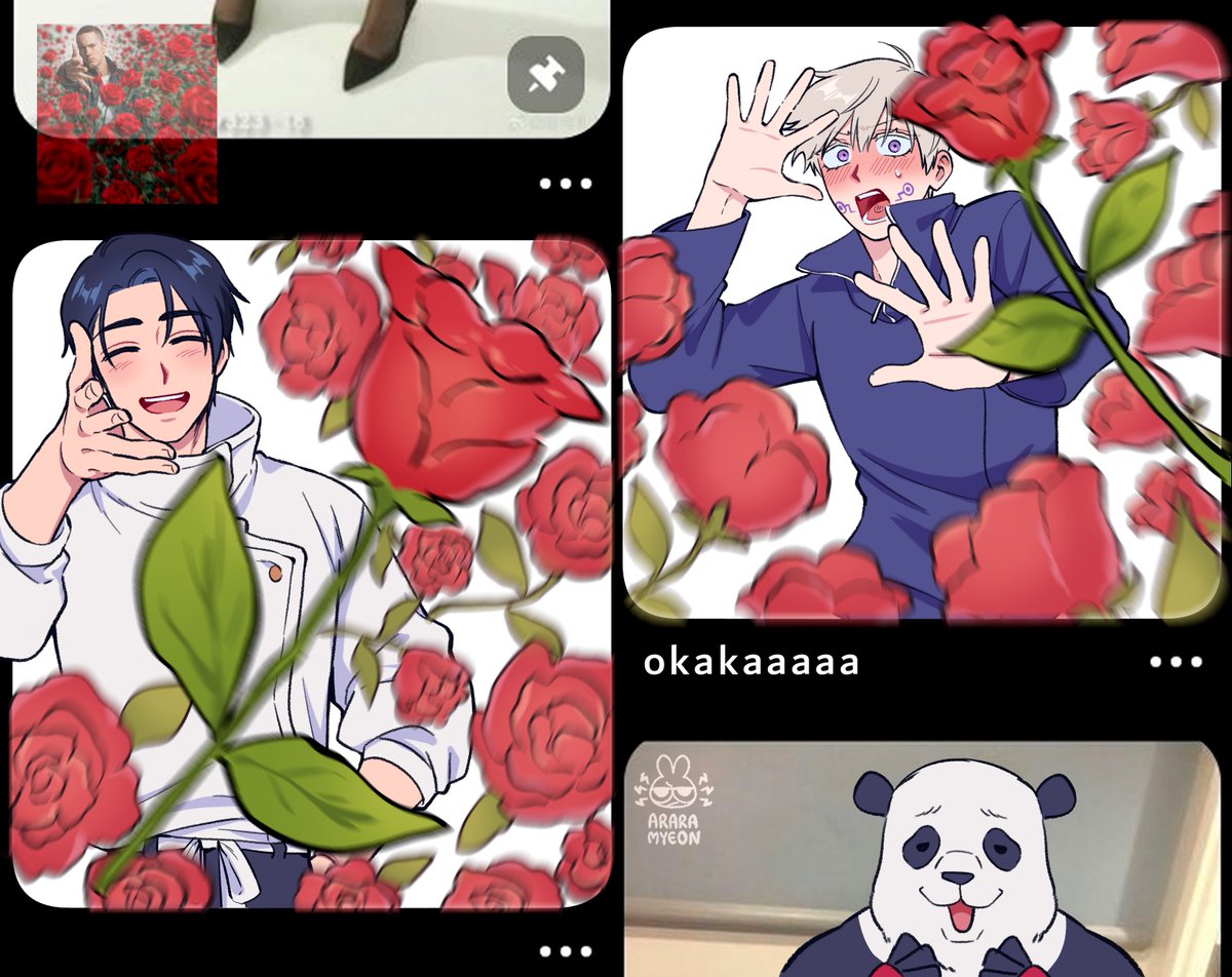 乙棘 ottoge / 100 roses for you babe #jjk