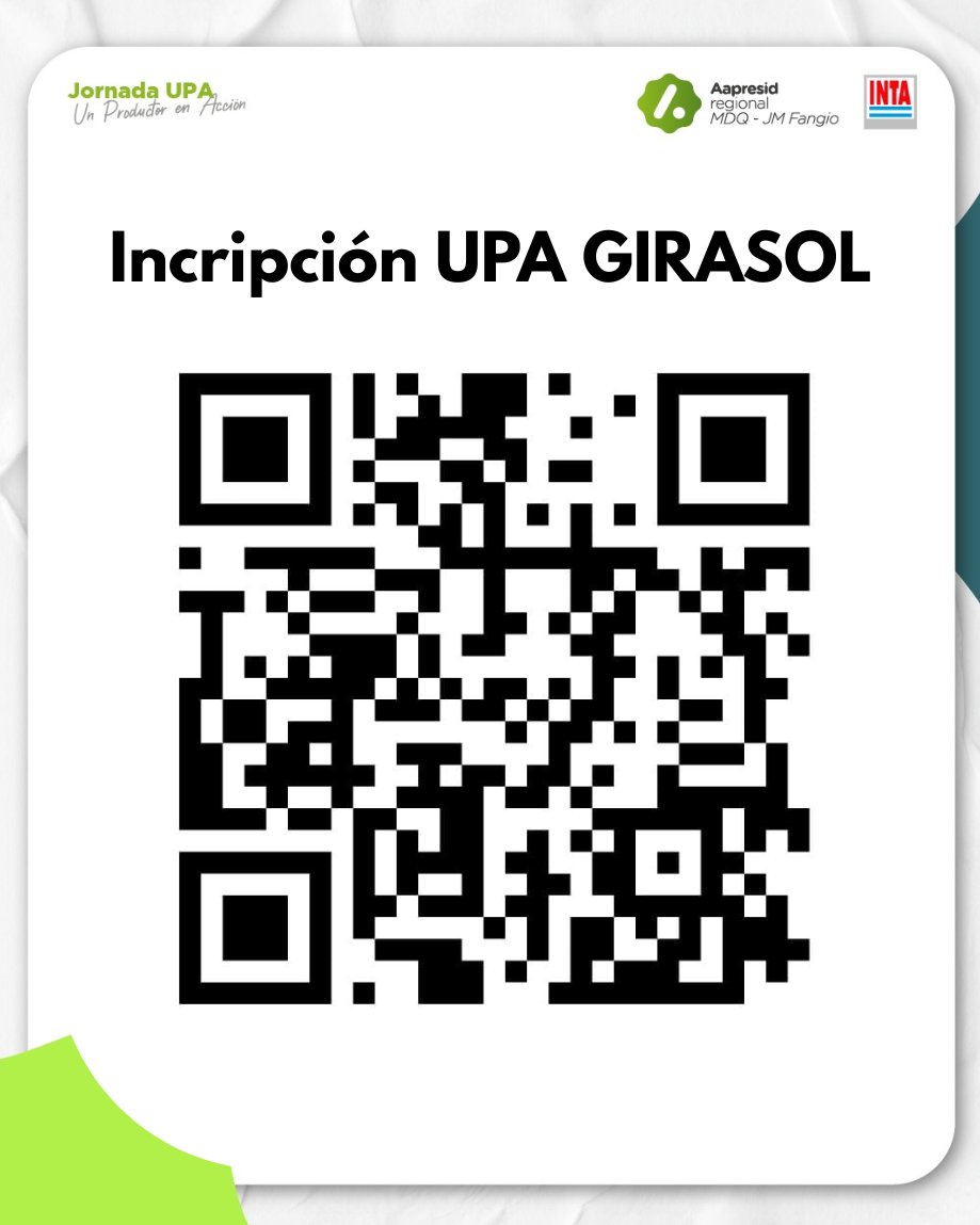 AapreMDQFangio's tweet photo. ⬇️⬇️Inscribite a la #UPA #GIRASOL ¡No te lo podés perder! ⬇️⬇️
https://t.co/8FGnDNYwyH
📍Estancia Santa Lucía, Chapadmalal
https://t.co/1XXQp3dHZz
🗓️20/02
⏰8:00 - 13:00
#juntossabemosmas #Girasol #Campo #Agricultura https://t.co/4dJJ8Xx8AD