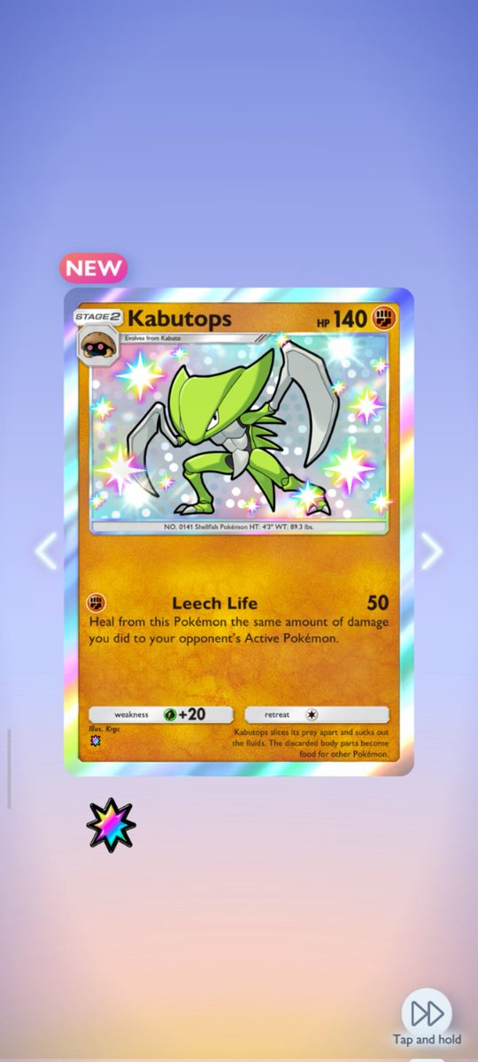 Today added one more shiny✨🤩

#PokemonTCGPocket