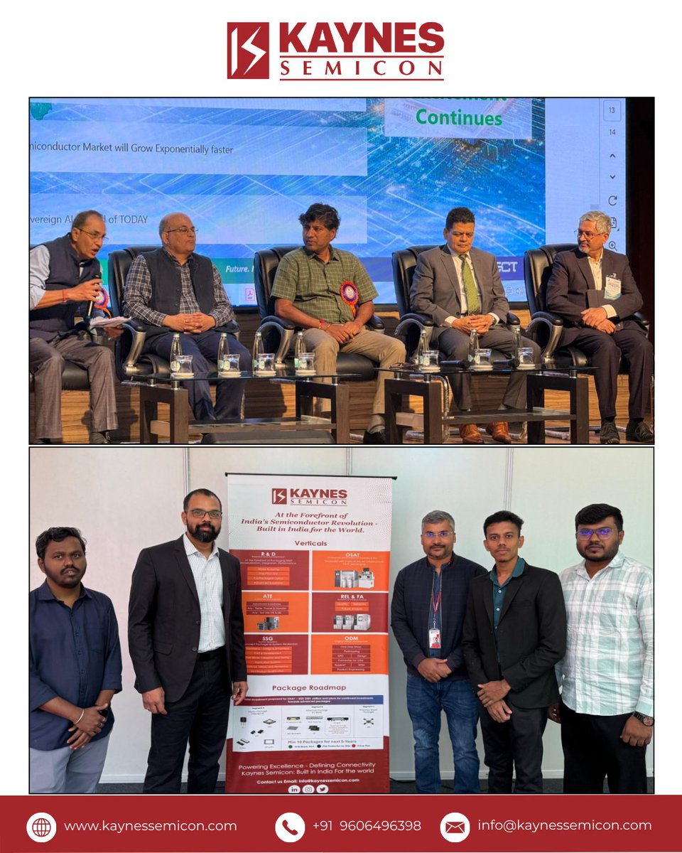 kaynessemicon's tweet image. The inaugural day of the International Microelectronics Assembly and Packaging Society (IMAPS) event marked an exciting start, with Kaynes Semicon proudly participating as a Platinum Sponsor, showcasing our #OSAT and hahtag#SSG capabilities to industry leaders and partners.