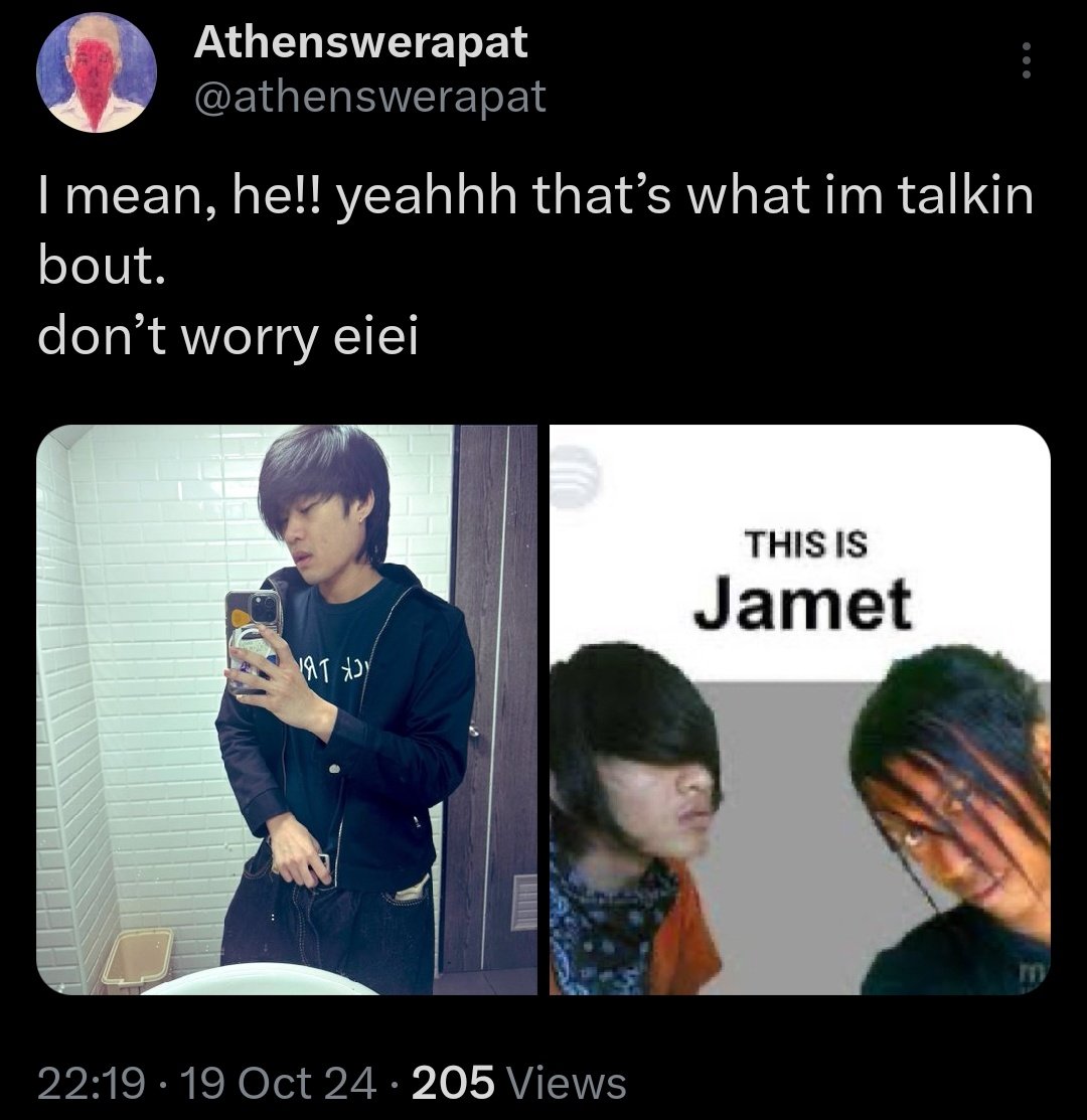 _miobump's tweet photo. halo, kenalin ini mio athens werapat, biasa dipanggil mio. dia orangnya emg random &amp; sehumble itu😭 dia pernah di agensi BOC (seriesnya DFF, 4minutes, shine). skrg dia lagi independen dan ngabisin waktunya sebagai org biasa, yuk dukung mio balik jadi aktor lagi ya guys 💗. https://t.co/cYMl36Ha0Y
