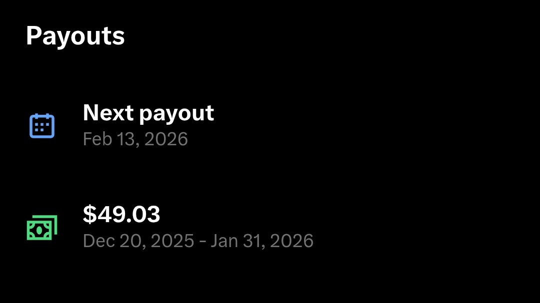 आज Payout Day है।

सुबह तक सबका Payout आ जाएगा। कल का Payout बहुत चौंकाने वाला हो सकता है।

जिन साथियों का पिछले 3-4 बार से नहीं आ रहा था, इस बार सबका आएगा।

इस बार रीच में भारी गिरावट के कारण मेरा परफॉर्मेंस पिछले बार के आधे से भी कम है।

फिर भी डॉलर आने की उम्मीद है।