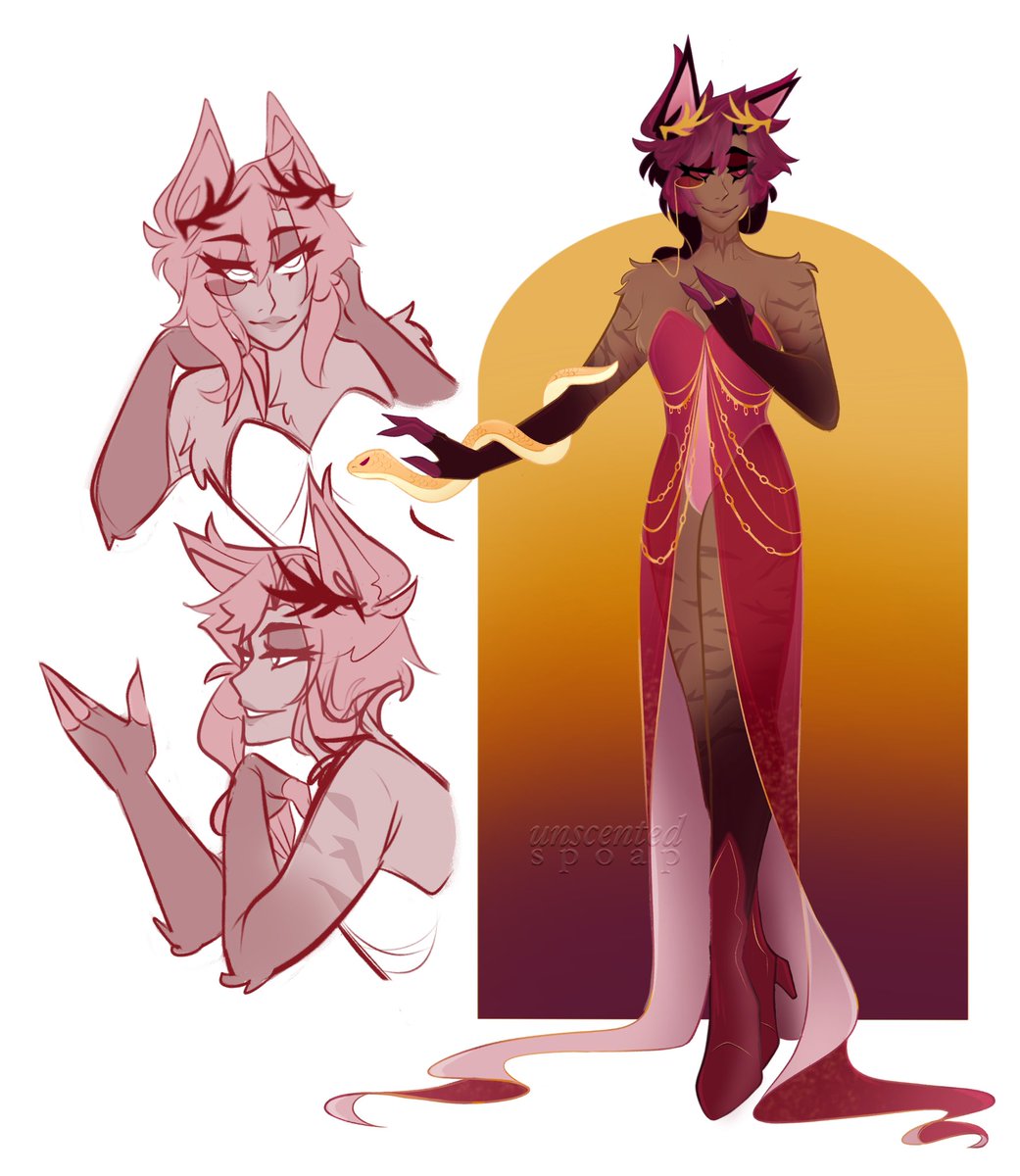 6myscrypt's tweet photo. Have my Royal Consort Alastor in attire more suited for.. private interactions with Lucifer 🤭💕

#radioapple #appleradio #bambilu #Alastor #lucifer #hazbinhotel #LuciferxAlastor https://t.co/i8WzRgjgVL