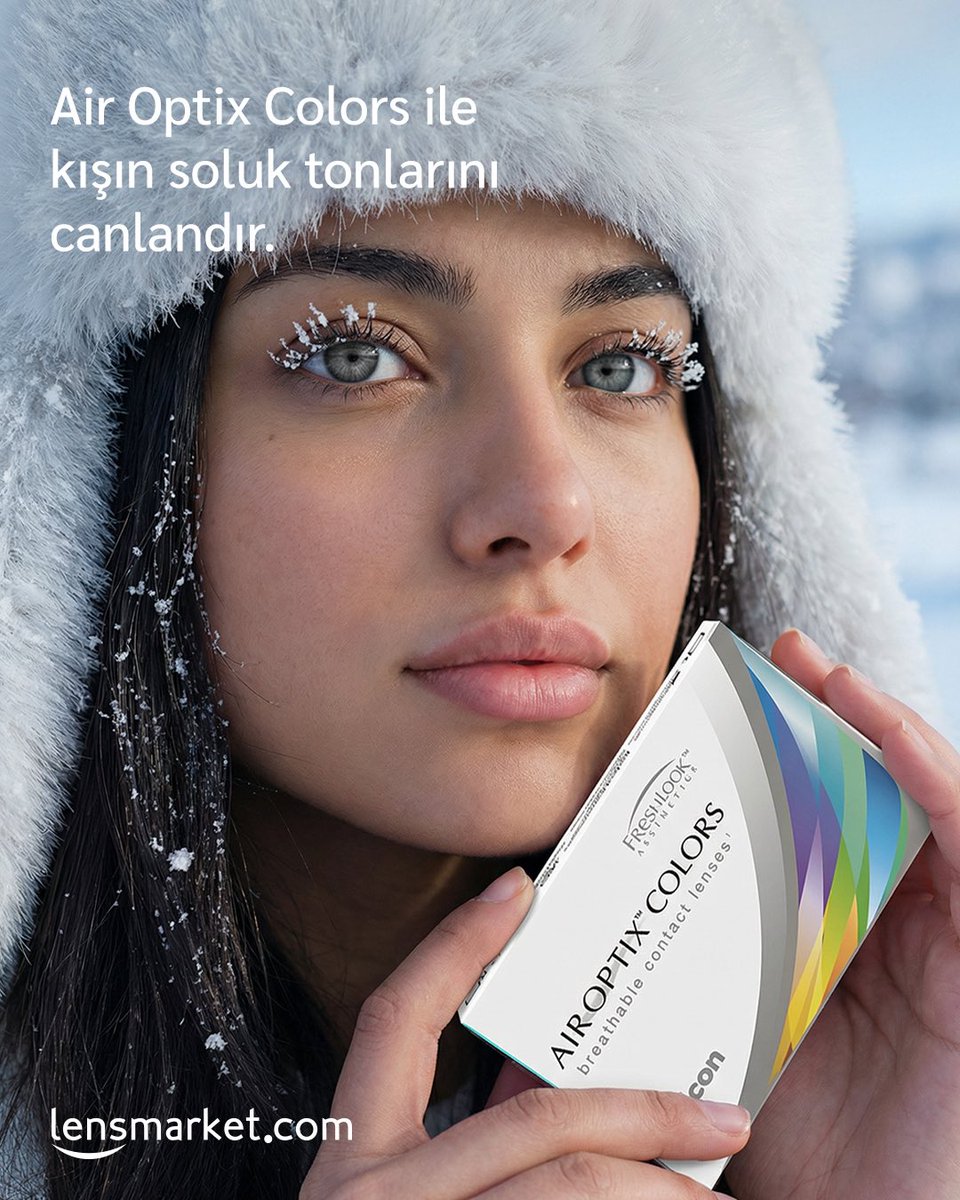 Gri kış günlerine inat, bakışınız rengarenk olsun! ❄️

Air Optix Colors, doğal görünümlü renk seçenekleriyle bakışlara yumuşak ama fark edilir bir dokunuş ekler.