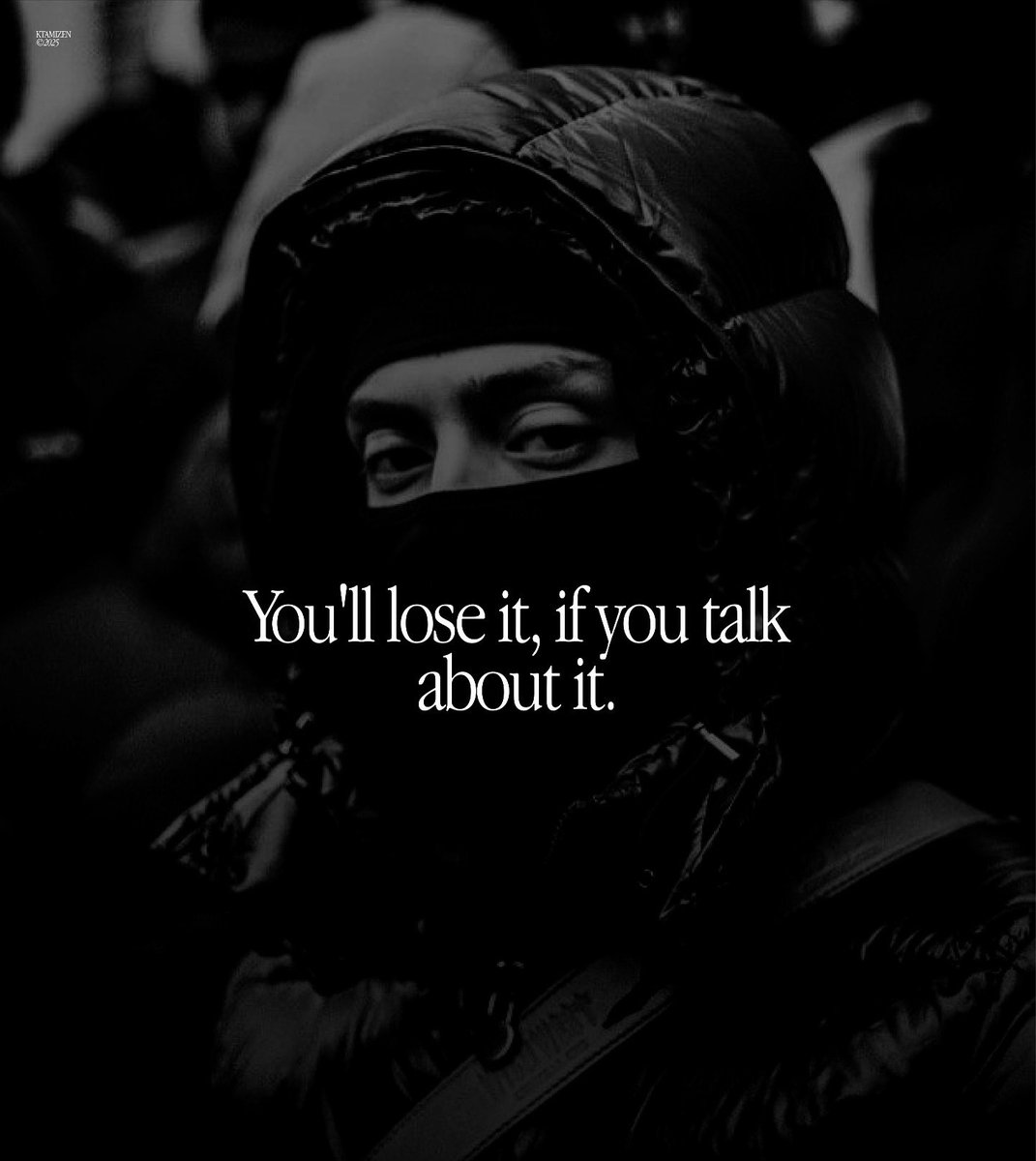 ManlinessNorms's tweet photo. By age 35, you should be smart enough to realize this:

1. Stay silent. Not everything needs to be said. https://t.co/fFX10i1gEQ