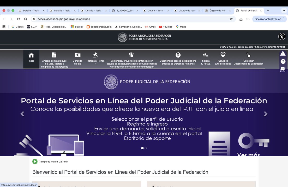 El portal poco a poco en el lado obscuro.