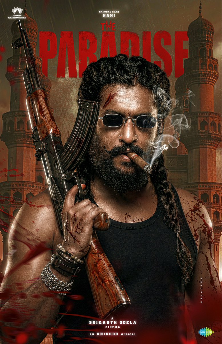 This is the story of a bastard 🐦‍⬛ 🔥 

#TheParadise #NaturalStarNani

<a href="/NameisNani/">Nani</a>