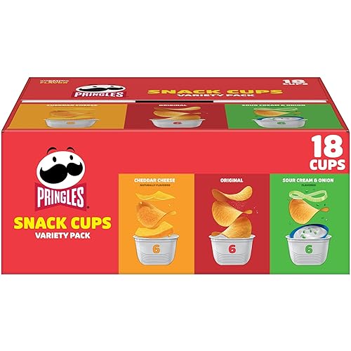 I just received Pringles Potato Crisps Chips, Lunch Snacks, Snack Cups, Variety Pack, 12.9oz Box (18 Cups) - Variety - 18 Count (Pack of 1) from troybert97 via Throne. Thank you! throne.com/anubisstar #Wishlist #throne