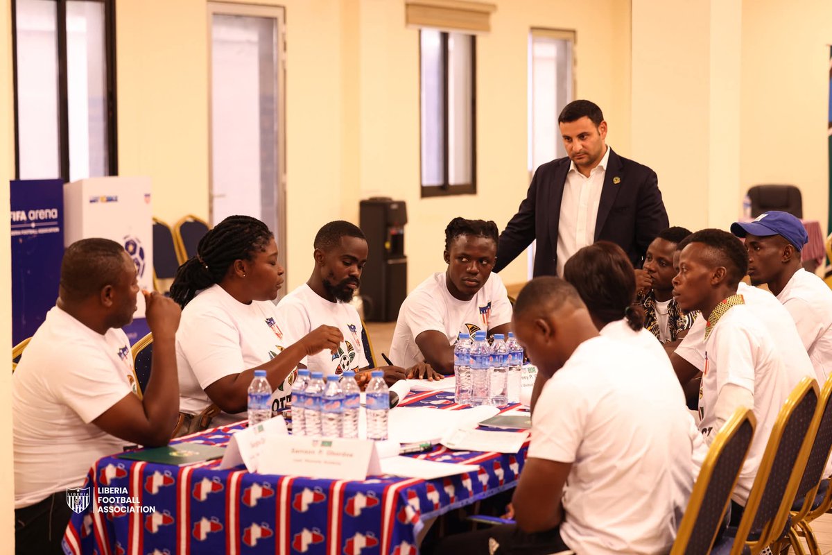 Liberia Football Association tweet media