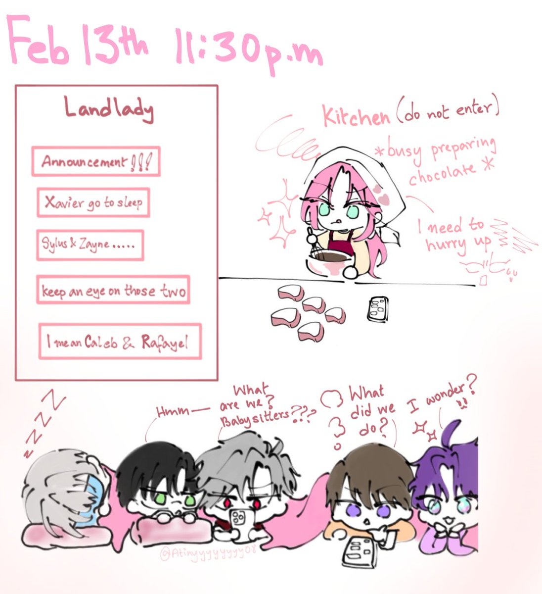 Night before Valentines ♡♥︎♡