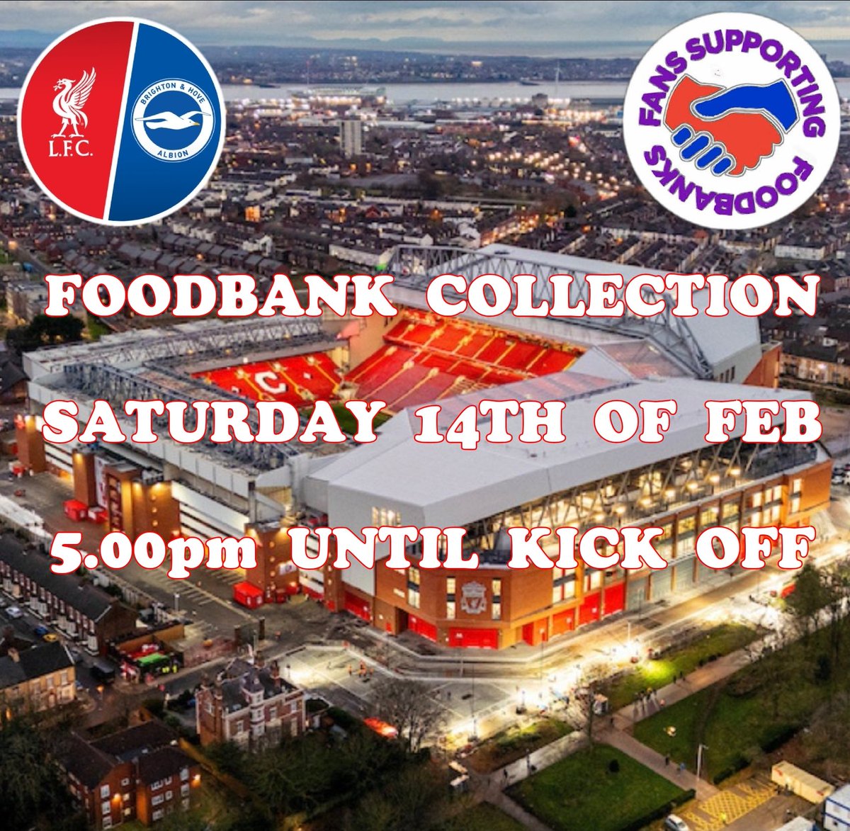 FANS SUPPORTING FOODBANKS #RightToFood tweet media