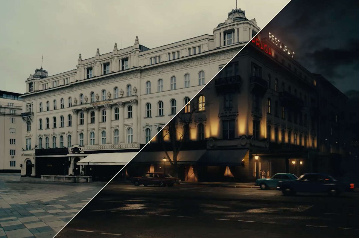 ArtofVFX's tweet image. For #Ponies, the team at @ingenuityvfx crafted #visualeffects that recreate 1970s Moscow, blending digital set extensions, atmospheric weather work, and fire simulations to anchor the series in its historical setting: artofvfx.com/ponies-ingenui…