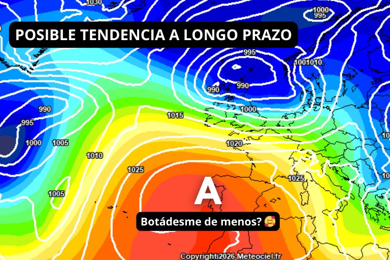 A gran pregunta, CANDO CHEGARÁ O ANTICICLÓN DE VERDADE POR UN TEMPO? 🫢

Xa volo digo eu. O que parece bastante claro e que polo menos a primeira metade da vindeira semana aínda estará bastante inestable a cousa, xa que seguiremos con vento do suroeste, humidade e chuvias.