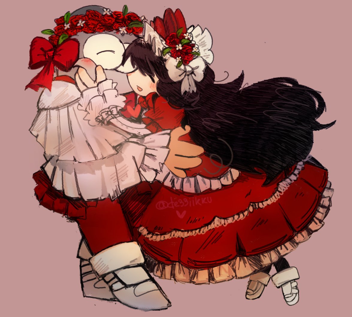 him and me, me and him, us