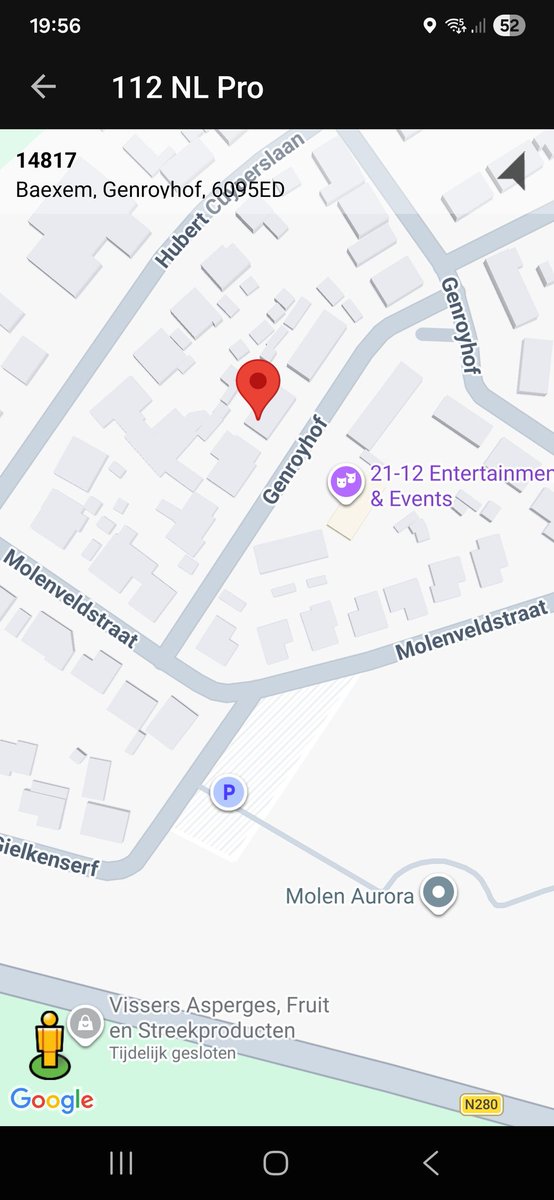 Ambulance Inzet op Genroyhof in Baexem