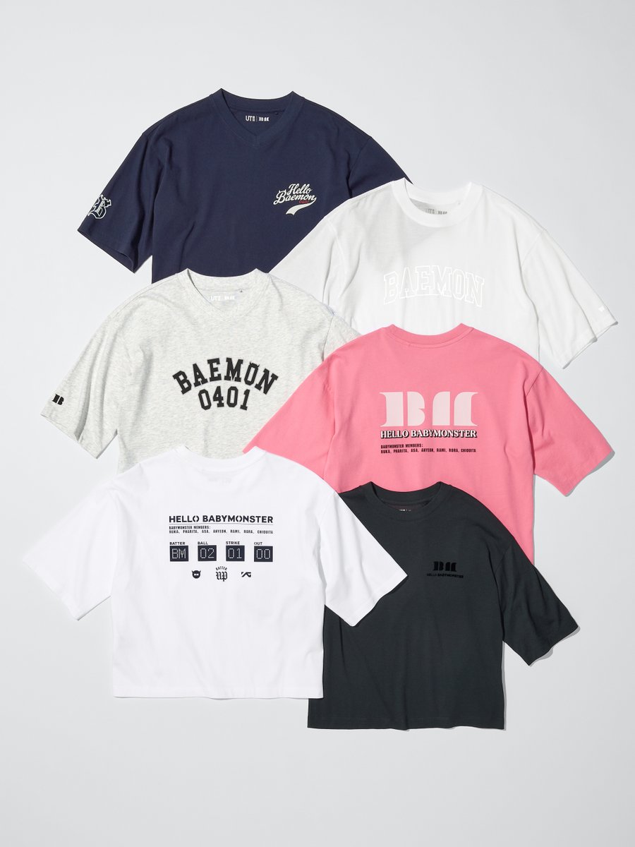 Uniqlo_Canada's tweet image. The K-POP Group BABYMONSTER UT collection is now available: s.uniqlo.com/babymonster

-

Lancement de la collection UT dédiée au célèbre groupe pop coréen BABYMONSTER est maintenant disponible : s.uniqlo.com/babymonster-fr

#UNIQLOCanada #UT