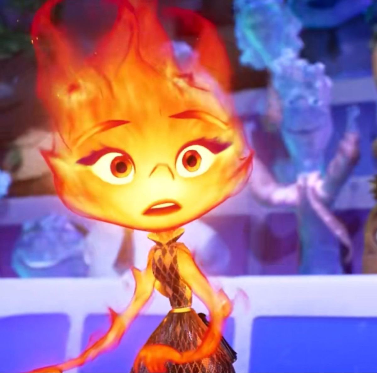 Justadumbartist's tweet photo. People might jump me for this, but I have a massive crush on Wade and Ember from Elemental🥹 https://t.co/kQonS2VnDx