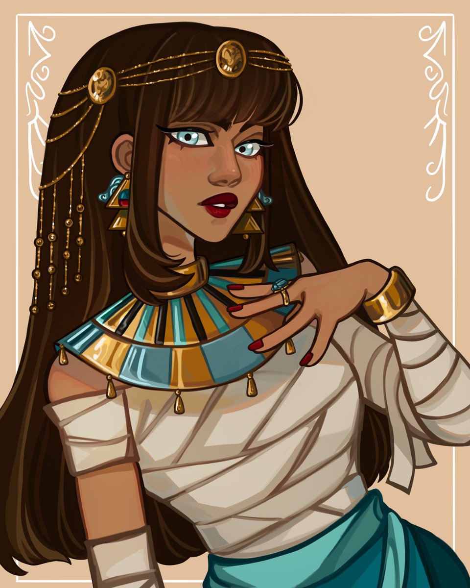 I have been neglecting ya’ll I’m so sorry 😭 Have Cleo as an apology 😔💛 #cleodenile #monsterhigh #redesign