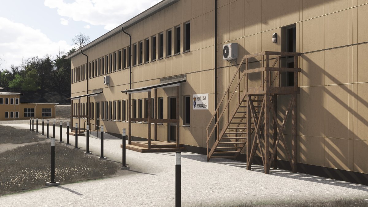 mxi_design's tweet photo. ESOW - the other side of the airport🇸🇪

Service areas.Surroundings.Operational realism.🚗⛽️

Building the full environment, not just the runway.✈️ https://t.co/cXcMYwPfVi