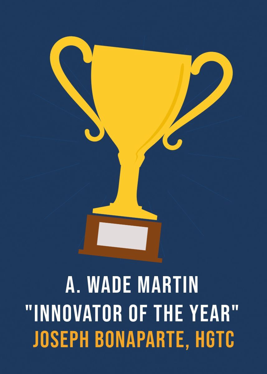 SCTEA_ORG's tweet photo. 👏 Join us in congratulating Joseph Bonaparte, Horry Georgetown Technical College. This year's A. Wade Martin Innovator of the Year! #SCTEA2026 🏆 https://t.co/vFuT21Vn7u