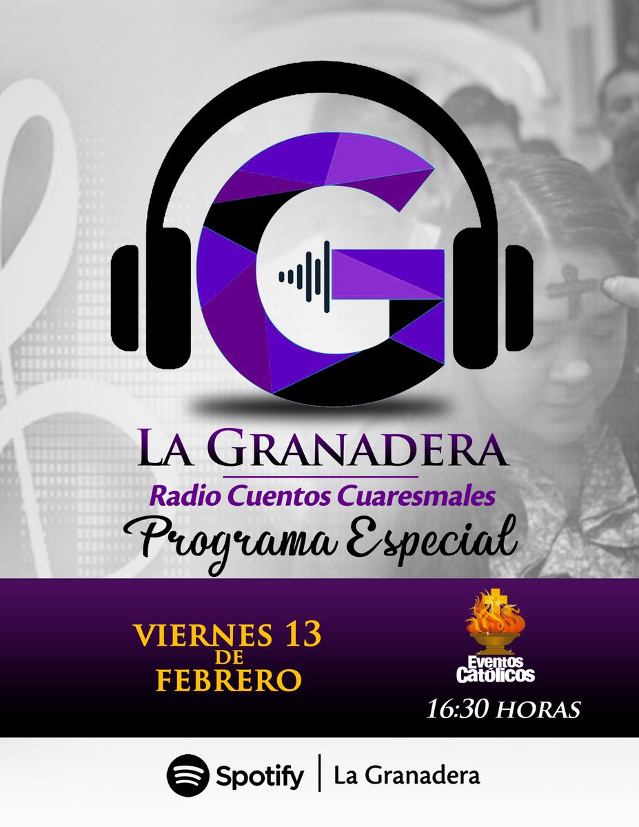 bimbo_mingo_ef's tweet photo. Hoy programa especial de #LaGranadera en Eventos Católicos.

Vamos que vamos 💪 https://t.co/146vfMs2mm