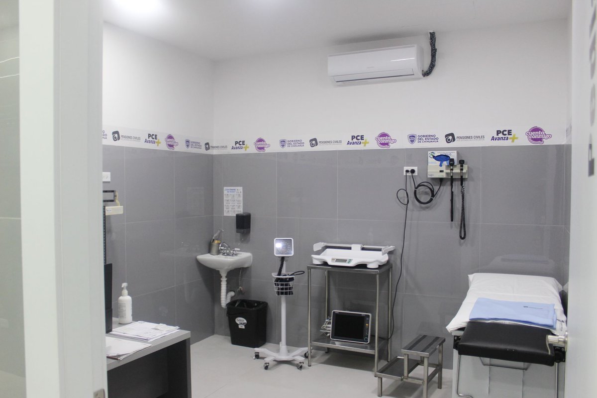 La nueva área de consultorios en Urgencias en Chihuahua ya está en operación.

Con esta segunda etapa sumamos más capacidad, mejor organización y mayor privacidad.

En PCE seguimos avanzando para brindar un servicio médico más ágil para nuestras y nuestros derechohabientes.