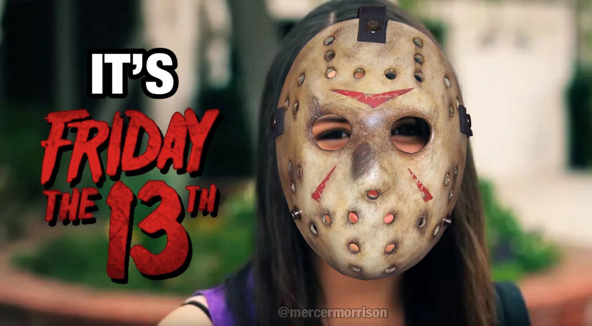 #fridaythe13th #rebeccablack #jasonvoorhees #friday #horrormemes