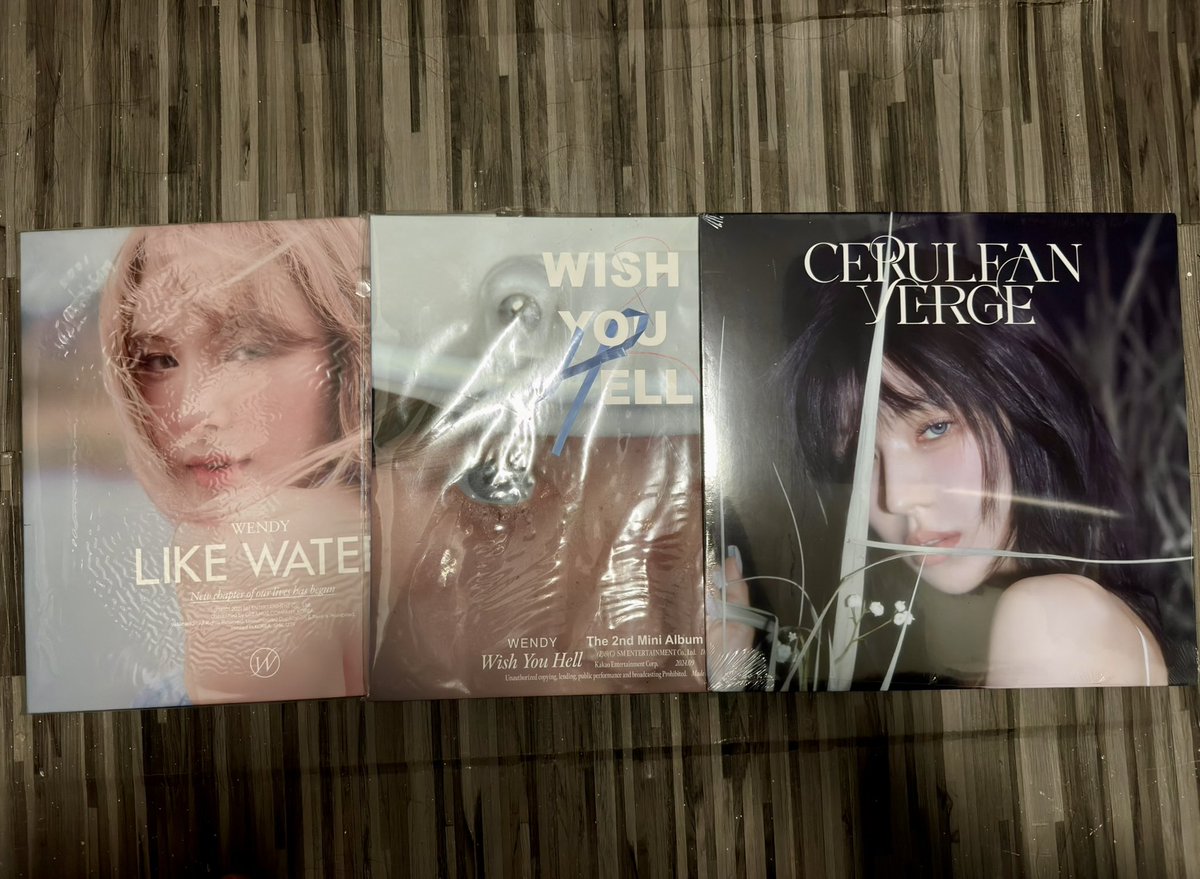 My holy trinity is finally complete 🥳