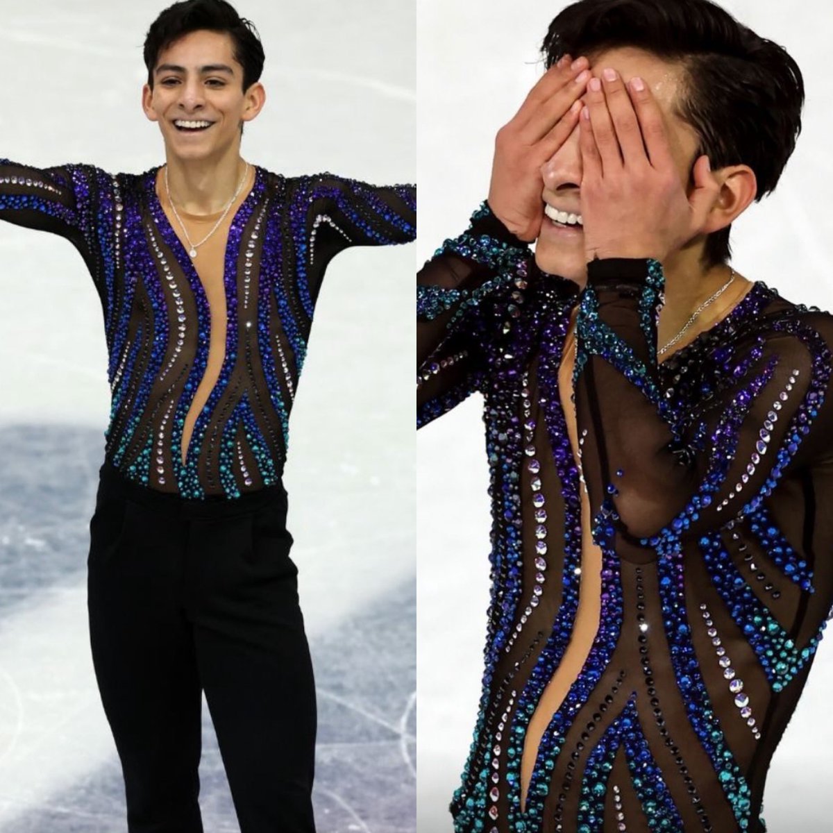 Donovan Carrillo obtuvo una puntuación de 219.06 en la final de patinaje artístico. Eres un orgullo para todo México. Gracias por tu excelente actuación en estos Juegos Olímpicos de Invierno.