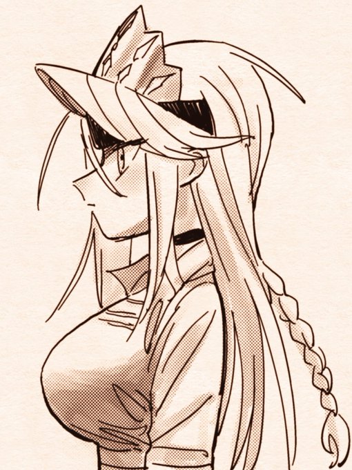 横顔 #nijieith_OC_Berit 