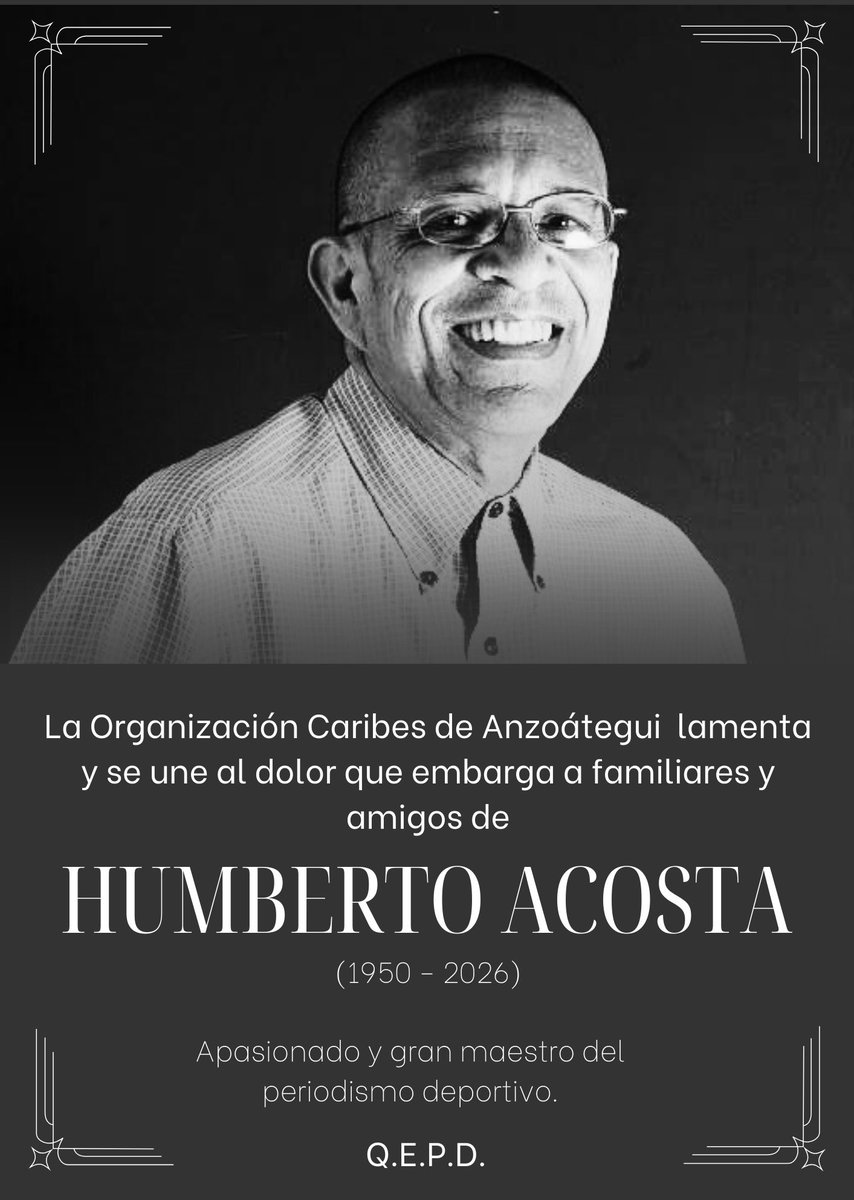 caribesanz's tweet photo. Paz a su alma 🙏 https://t.co/4G13YQ8Jzu